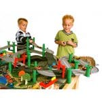 Nilo Jax, Car track, train track, toy bridge, toy car track, toy train track bridge