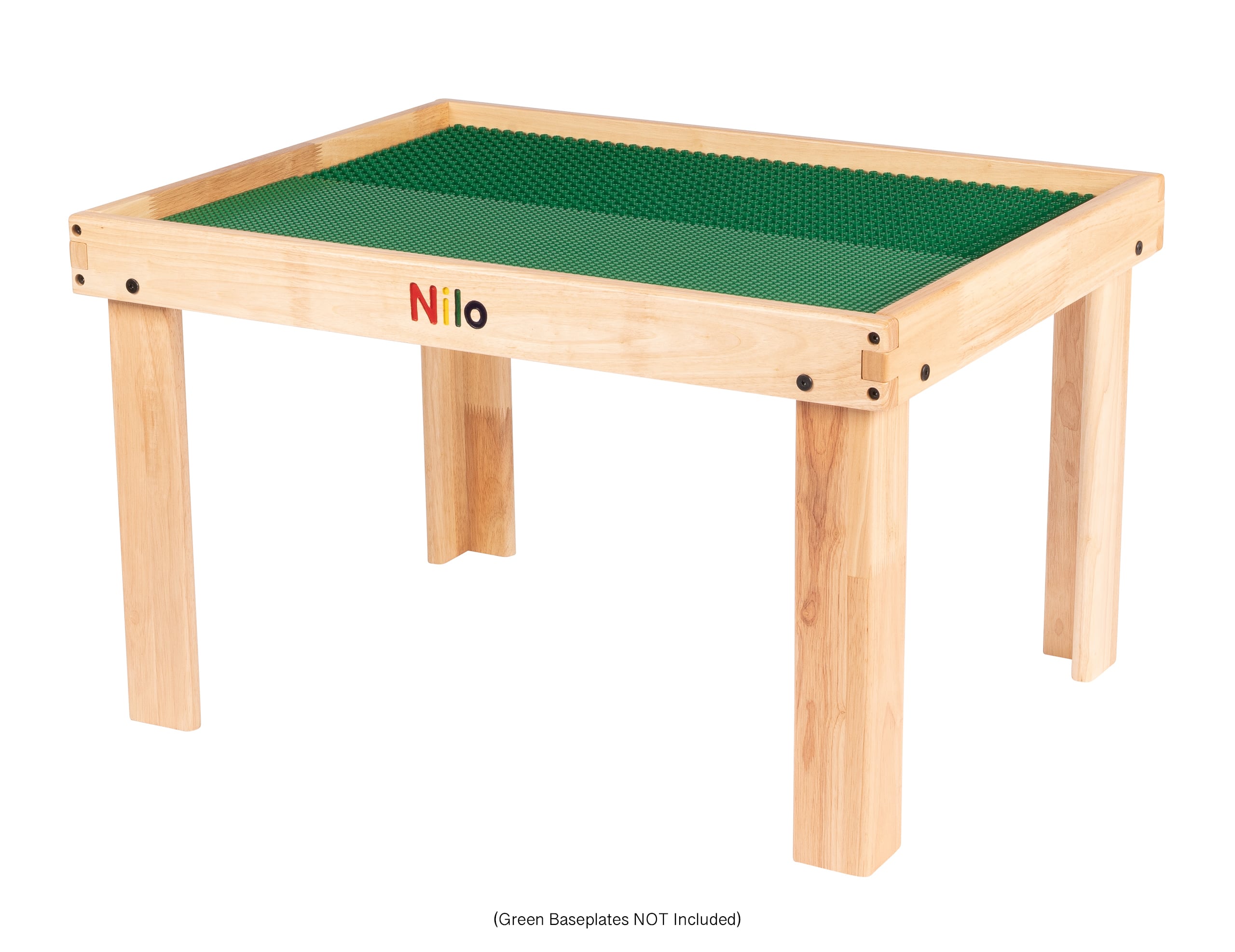 Small Activity Table showing green baseplates