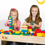 Kids activity tables, Nilo lego duplo base plates on the Nilo Large Lego Duplo Table