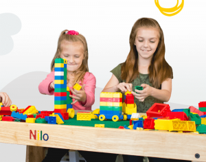 Kids activity tables, Nilo lego duplo base plates on the Nilo Large Lego Duplo Table
