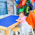 blue lego table board blue duplo table board