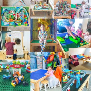 duplo table, lego table, lego activity, duplo activity, play table, activity table, duplo bricks, lego bricks, kids activities