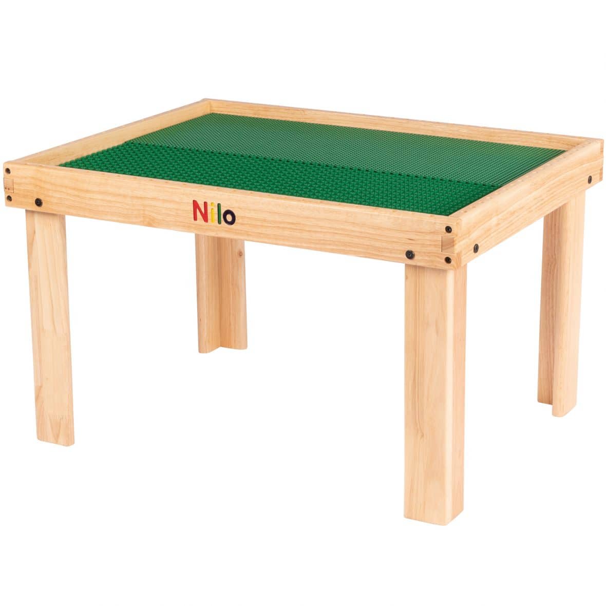 Small Nilo® Toddler Activity Table with Green Baseplates (With Accessory Holes)