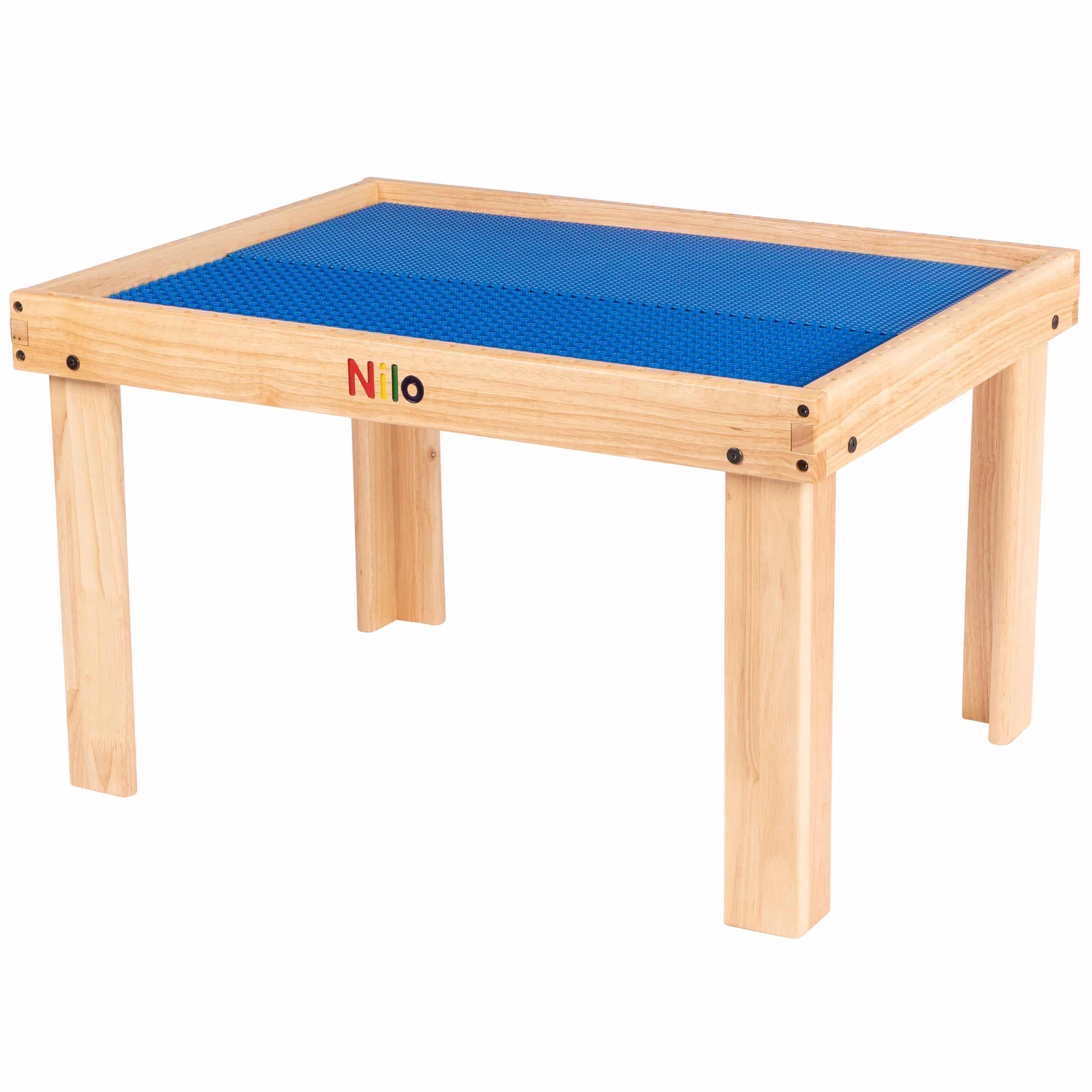 recessed tabletop and puzzle pieces on coffee tabler - Nilo Toys