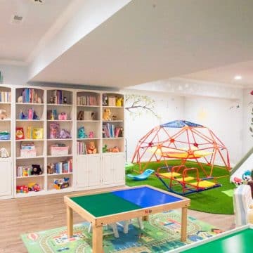 montessori playroom ideas, montessori playroom design ideas, playroom design, playroom decor, decorating a playroom