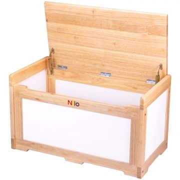 large wooden toy box for children, toy box for kids, toy boxes, open toy box, toy storage