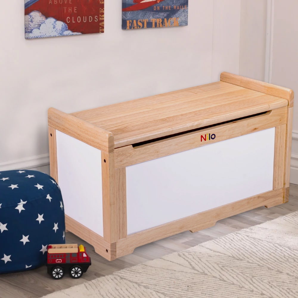 Kids Large Wooden Toy Box - Buy Online!