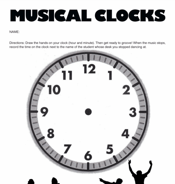 musical clocks, clock activity for kids, childrens clock, teach kids to tell time, teaching children to tell time, teach telling time to your kids, how to teach time